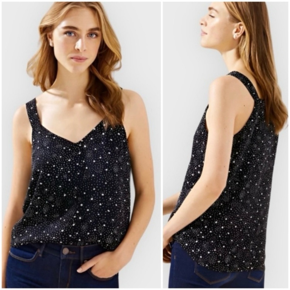 LOFT Galaxy Starburst Racerback Tank
